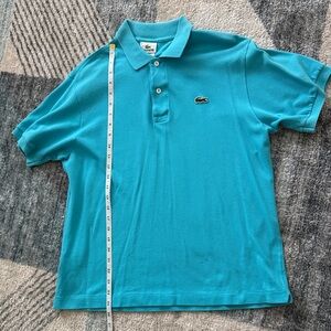 Lacoste Aqua Blue Polo Shirt